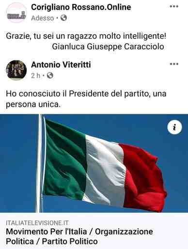 Gianluca Giuseppe Caracciolo - Movimento per l'Italia